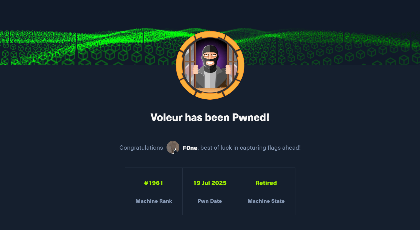 HackTheBox Voleur Write-up